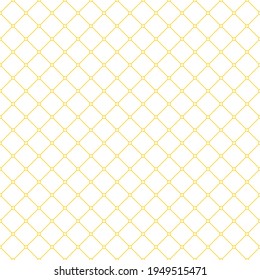 Seamless pattern of rhombuses. Geometric orange background.
