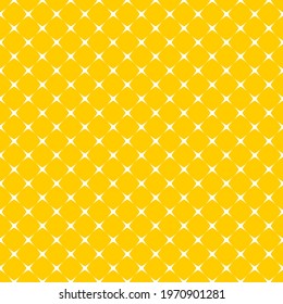 Seamless pattern of rhombuses. Geometric orange background.