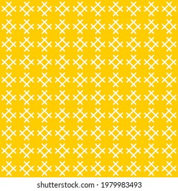 Seamless pattern of rhombuses. Geometric orange background.