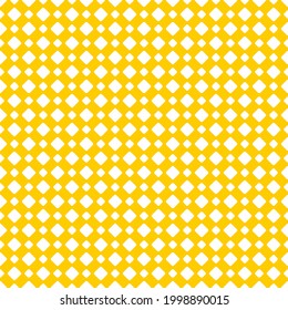 Seamless pattern of rhombuses. Geometric orange background.
