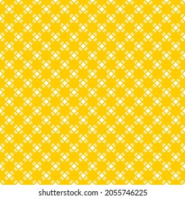 Seamless pattern of rhombuses. Geometric orange background.