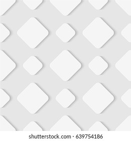 Seamless pattern of rhombuses. Geometric wallpaper. Soft background. Vector illustration. Good quality. Good design.
