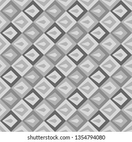Seamless pattern. Rhombuses, kites ornament. Figures background. Ethnic wallpaper. Polygons motif. Geometric backdrop. Digital paper, textile print, web designing, abstract. Vector.
