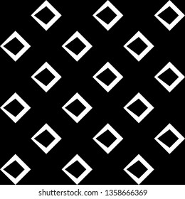Seamless pattern. Rhombuses, kites ornament. Figures background. Ethnic wallpaper. Polygons motif. Geometric backdrop. Digital paper, textile print, web designing, abstract. Vector