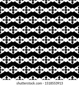 Seamless pattern. Rhombuses, kites, triangles, figures ornament. Geometric backdrop. Shapes background. Ethnic wallpaper. Polygons motif. Digital paper, textile print, web design, abstract. Vector
