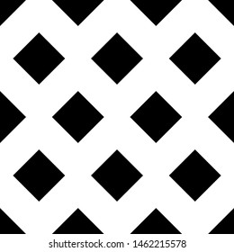 Seamless pattern. Rhombuses ornament. Diamonds backdrop. Lozenges wallpaper. Ethnic motif. Geometric background. Digital paper, textile print, web design, abstract. Vector artwork.