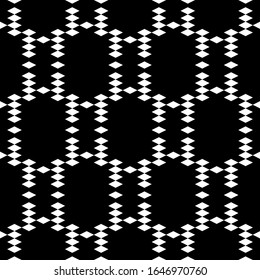 Seamless pattern. Rhombuses ornament. Diamonds backdrop. Lozenges wallpaper. Geometric background. Ethnic motif. Digital paper, textile print, web design, abstract.