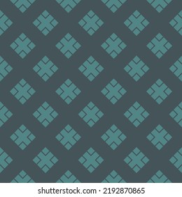 Seamless pattern. Rhombuses ornament. Diamonds backdrop. Tiles wallpaper. Ethnic motif. Geometric background. Digital paper. Geometrical textile print. Abstract web design. Vector artwork.