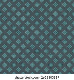Seamless pattern. Rhombuses ornament. Diamonds backdrop. Tiles wallpaper. Ethnic motif. Geometric background. Digital paper. Geometrical textile print. Abstract web design. Vector artwork.