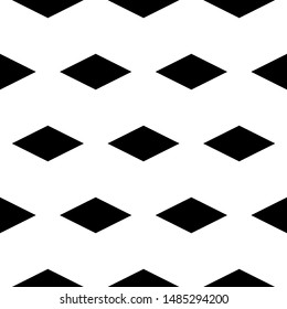 Seamless pattern. Rhombuses ornament. Lozenges wallpaper. Polygons image. Diamonds backdrop. Ethnic motif. Geometric background. Digital paper, textile print, web design, abstract. Vector artwork.