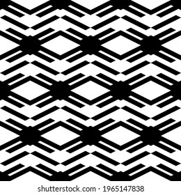 Seamless pattern. Rhombuses, parallelograms, figures ornament. Geometric backdrop. Simple shapes background. Ethnic wallpaper. Polygons motif. Digital paper, textile print, web design, abstract.