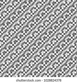 Seamless pattern of rhombuses and squares. Geometric background. Vector illustration. Good quality. Good design.