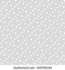 Seamless pattern of rhombuses and squares. Geometric background. Vector illustration. Good quality. Good design.