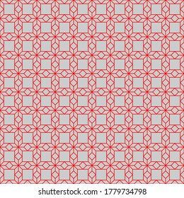 Seamless pattern of rhombuses and squares. Geometric background. Vector illustration. Good quality. Good design.