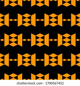  Nahtloses Muster. Rhombusse, Trapez, Dreiecksschmuck. Ethnische Motive. Einfache Formen, Hintergrund. Geometrischer Hintergrund.Folk-Bildschirmhintergrund. Digitales Papier, Stoffdruck, Webdesign, abstrakt.