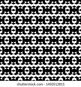Seamless pattern. Rhombuses, triangles, chevrons ornament. Figures background. Simple shapes wallpaper. Geometrical backdrop. Digital paper, web designing, textile print. Vector