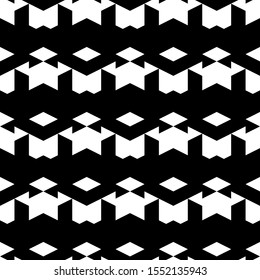 Seamless pattern. Rhombuses, triangles, chevrons ornament. Folk wallpaper. Diamonds, shapes background. Geometric backdrop. Digital paper, textile print, web design, abstract.Ethnic motif.