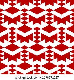 Seamless pattern. Rhombuses, triangles, figures ornament. Polygons background. Simple shapes wallpaper. Geometrical backdrop. Digital paper, web designing, textile print.