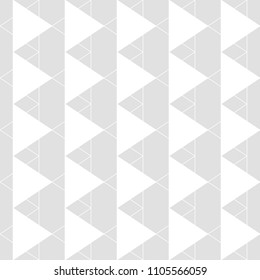 Seamless pattern of rhombuses and triangles. Geometric background. Vector illustration. Good design.