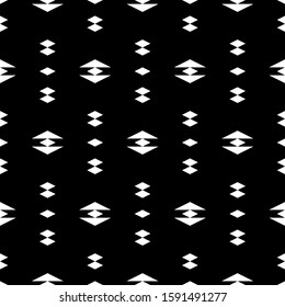 Seamless pattern. Rhombuses, triangles ornament. Abstract background. Geometrical backdrop. Geometric figures wallpaper. Digital paper, textile print, web design. Polygons motif. Vector.