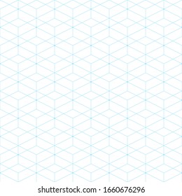 Seamless pattern of rhombuses and triangles. Unusual lattice. Geometric background. Vector illustration. Good quality. Good design.