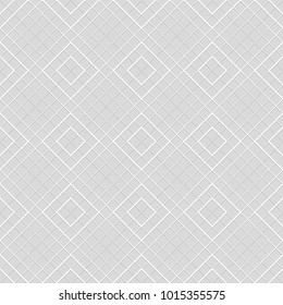 Seamless pattern of rhombuses. Unusual lattice. Geometric background. Vector illustration. Good design.