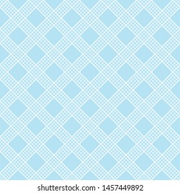 Seamless pattern of rhombuses. Unusual lattice. Geometric background.