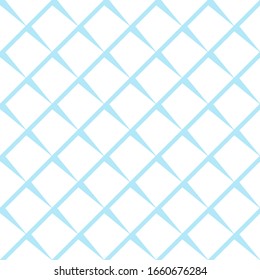 Seamless pattern of rhombuses. Unusual lattice. Geometric background. Vector illustration. Good quality. Good design.