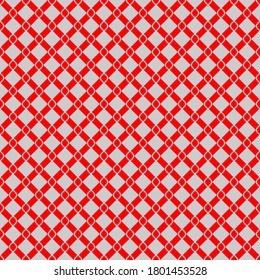 Seamless pattern of rhombuses. Unusual lattice. Geometric background. Vector illustration. Good quality. Good design.