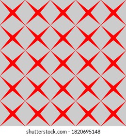 Seamless pattern of rhombuses. Unusual lattice. Geometric background.