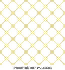 Seamless pattern of rhombuses. Unusual lattice. Geometric background. Vector illustration. Good quality. Good design.