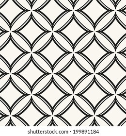Seamless pattern with rhombuses. Vector abstract background. Stylish cell structure