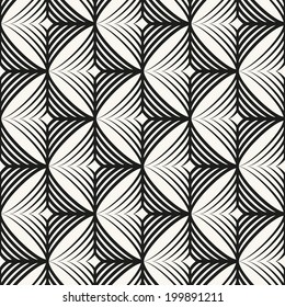 Seamless pattern with rhombuses. Vector abstract background. Stylish cell structure