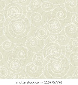 Seamless pattern with rice texture. repeatable background pattern vector illustration. Natural eco style light gray rice seed motif for fabric, wrapping paper. 
