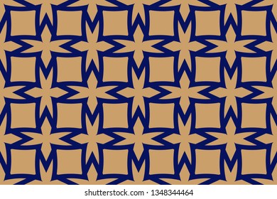  seamless pattern. Rich fashionable floral texture for wallpaper, interior, tiles, print, textiles, packaging and various types of design. blue lines, blue patterns       