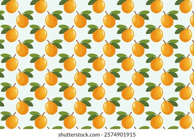 Seamless pattern with ripe jack fruits. Vector illustration.