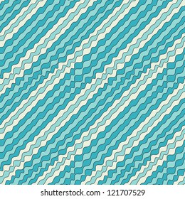 Seamless pattern of ripples. Colorful wavy stripes. Marine background with waves.