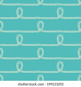 Seamless pattern with ropes. Perfect for wallpapers, pattern fills, web page backgrounds, surface textures, textile, wrapping papers