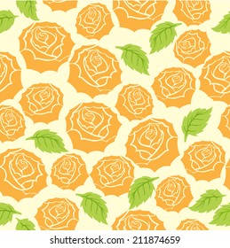 seamless pattern with rose for design fabric,backgrounds, package, wrapping paper, covers, fashion