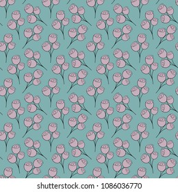 seamless pattern with roses 