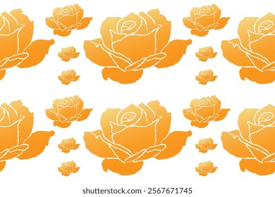 seamless pattern with roses for textiles, tiles, printing