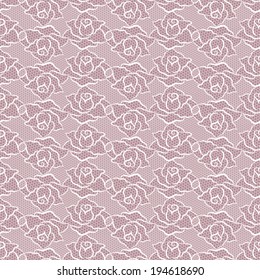 Seamless pattern with roses. Vector illustration.