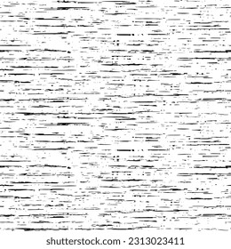 Seamless pattern, rough vector background, black and white