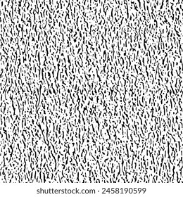 Seamless pattern, rough vector background, black and white