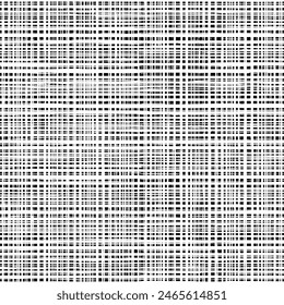 Seamless pattern, rough vector background, black and white