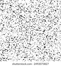 Seamless pattern, rough vector background, black and white	
