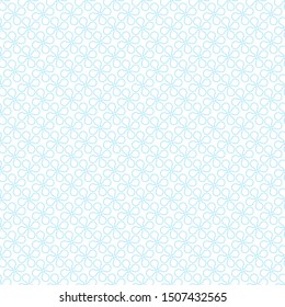 Seamless pattern of round crosses. Geometric background. Vector illustration. Good quality. Good design.