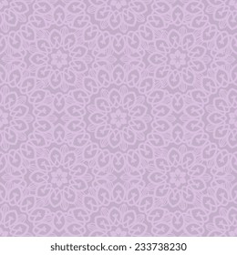 Seamless pattern with round ornament