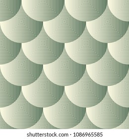 seamless pattern with round and quadratic shapes
