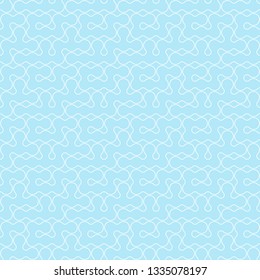 Seamless pattern of round shapes and circles. Structural maze. Vector illustration. Good quality. Good design.
